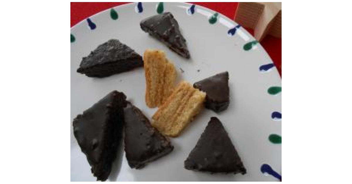 Weihnachtliche Baumkuchenspitzen von Heimchen. Ein Thermomix® Rezept ...