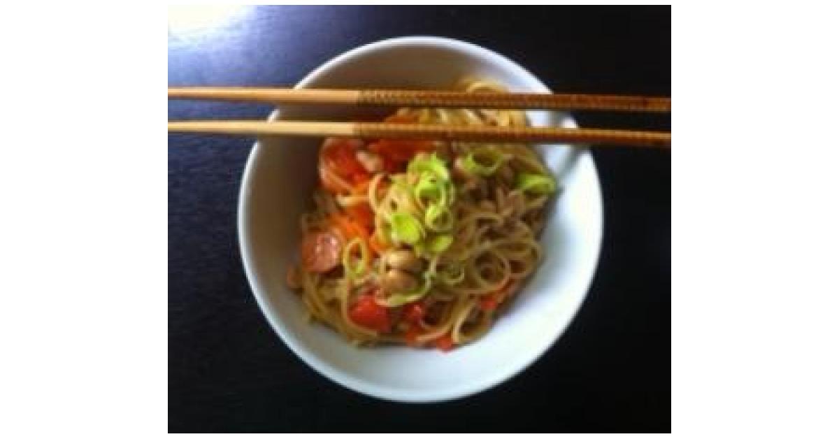 Schnelle Asia-Nudeln (all-in-one) von . Ein Thermomix® Rezept aus der ... Schnelle Asia-Nudeln (all-in-one) von . Ein Thermomix® Rezept aus der ...