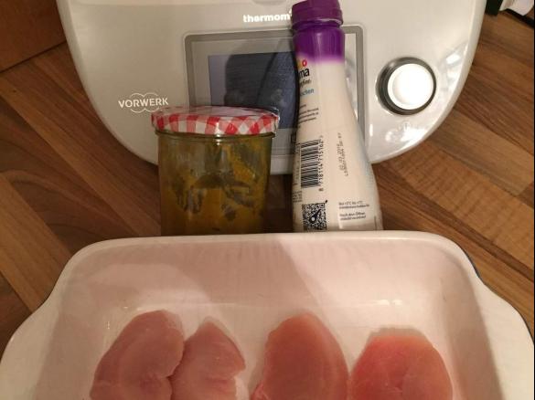 Kräuter-Sahne-Hähnchen