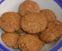 Schwedische Mandel-Zimt-Haferkekse (Mandelfröjd)