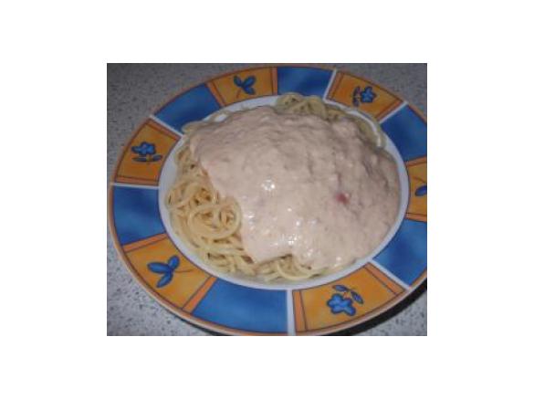 Sahnesauce für Nudeln