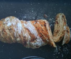 Tomaten-Basilikum-Baguette