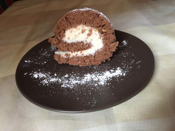 Schoko- Kokos- Roulade