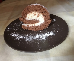 Schoko- Kokos- Roulade