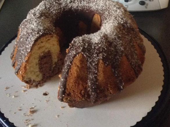 Schokoladenkokoskuchen 