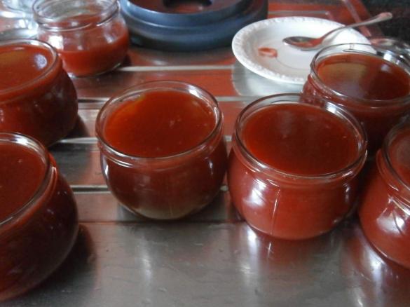 Himbeermarmelade  mit Schoko