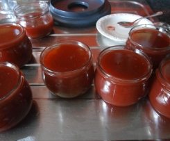 Himbeermarmelade  mit Schoko