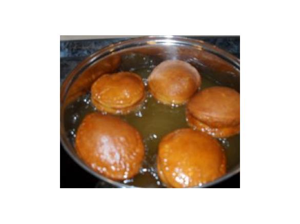 Berliner Pfannkuchen (Kreppel) aus Dinkelmehl