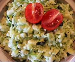 Sellerie-Zucchini-Salat
