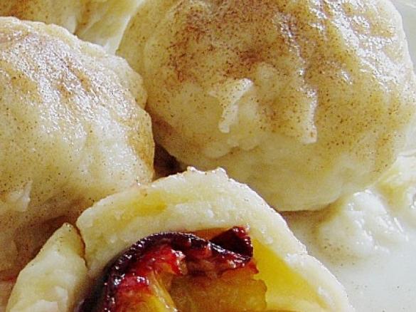 Zwetschgenknödel Böhmisch