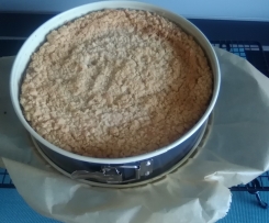 Käsekuchen mit Streusel