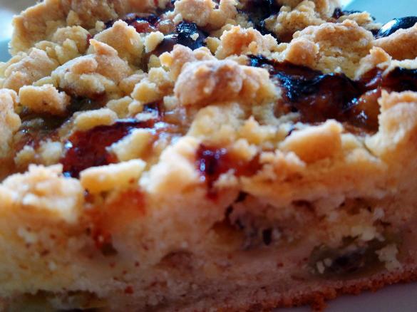 Stachelbeer-Mandel-Kuchen