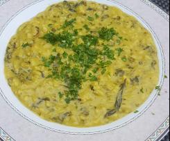 Mangold-Safran-Risotto