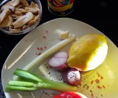 Gerrys Nürnberger Bratwürstl - Italian Style - im MARZANO-Sugo                                   mal gaaanz anders ...