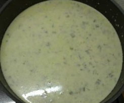 Hackfleisch-Käse-Lauch-Suppe