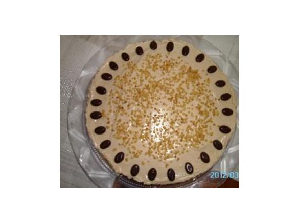 Milchkaffee-Frischkäsetorte