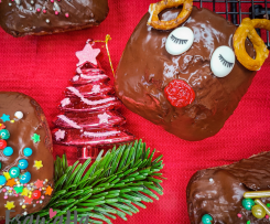 Marmor - Lebkuchen Rentiere