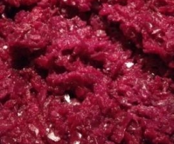 Variation von Blaukraut mit Äpfeln