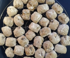 Christstollen-Happen, Stollenkonfekt ohne Orangeat o. Zitronat