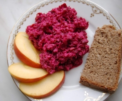 Schneller Rote Beete-Apfel Rohkostsalat