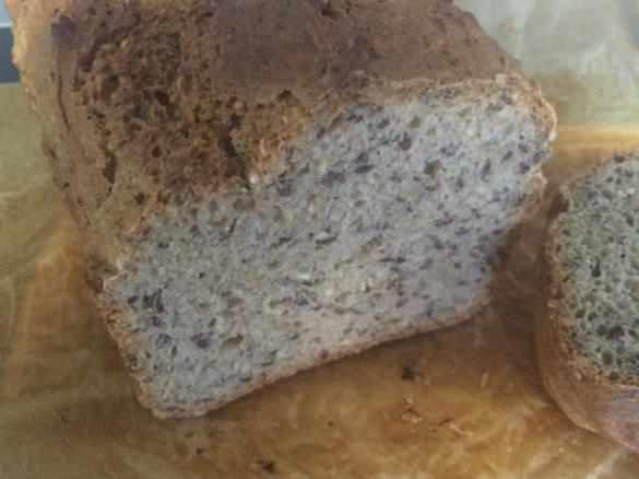 Blitzbrot "Angela" Vitalbrot Brot Ruck-Zuck für Anfänger / vegan