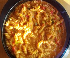 leichte Paprikanudeln (All in One)