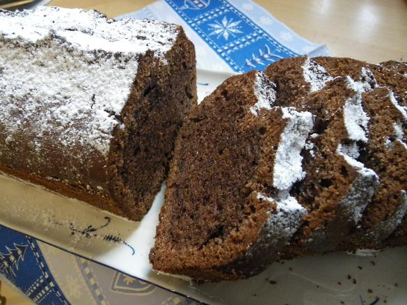 Variation von Nußkuchen - mit Schokolade, Haselnussfrei wegen Allergie