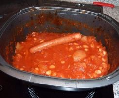 Californischer Bohnenauflauf