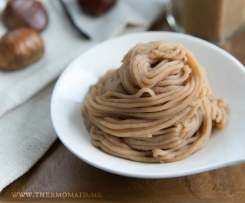 Maroni-Püree, vanilliert