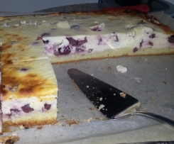 Quark-Kirsch-Blechkuchen