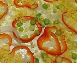 Flammkuchen vegetarisch