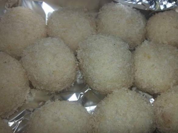 Kokos-Konfekt -Kugerl