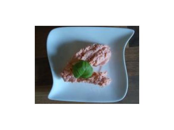 Lachs-Schafskäsecreme low fat und edel