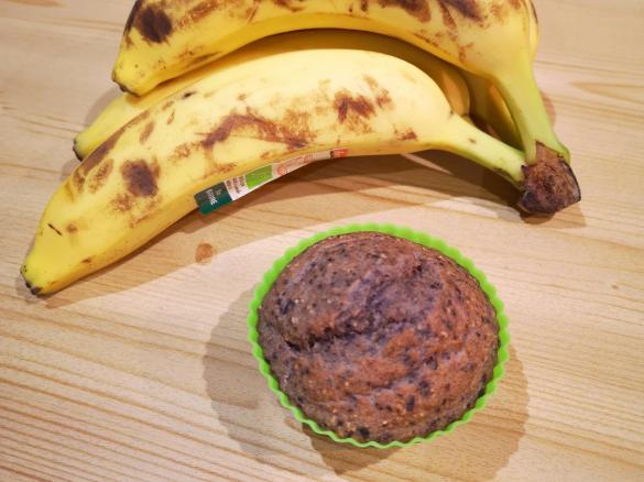 Vegane Bananenmuffins