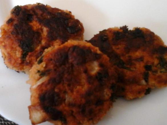 Bratlinge vegan Frikadellen 