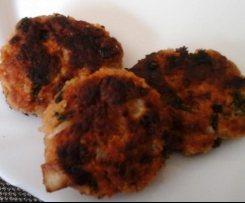 Bratlinge vegan Frikadellen 