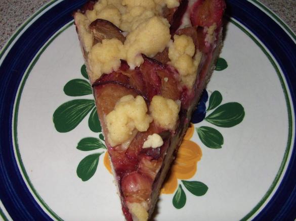 Zwetschgendatschi aus Quark-Ölteig mit Zimtstreusel