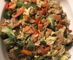 Kokos-Hühnchen (All-in-one-Gericht)