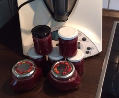Kirsch-Erdbeer-Marmelde für Diabetiker 
