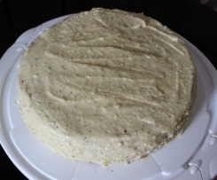 Möhrentorte mit Pistanziencreme