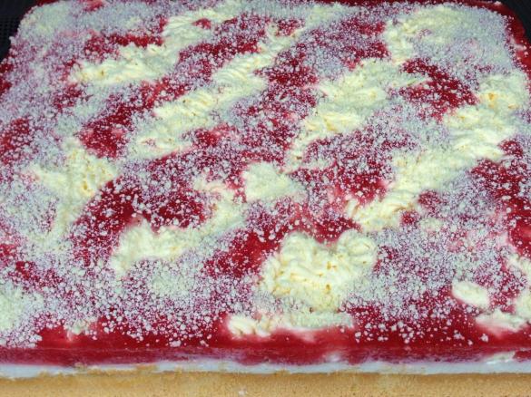 Spaghetti Eis Torte vom Blech 