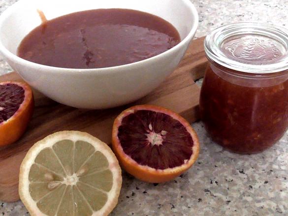 Blutorangen - Marmelade mit Karotte