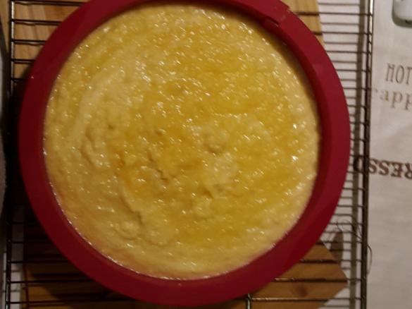 Schwedische Apfeltorte mit Bisquitboden