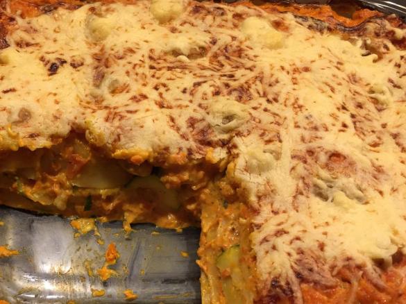 leichte Gemüse-Lasagne
