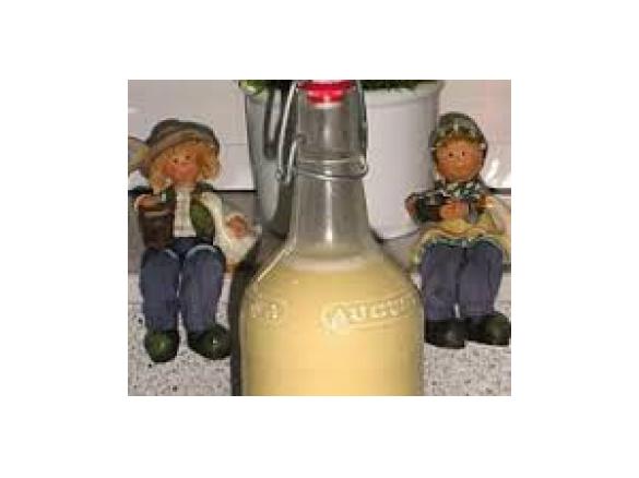 Weißer Schokoladen Likör