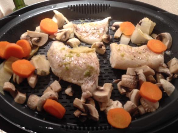 Superfood-Asia-Fisch mit Gemüse, Reis & Chilisauce - nach Jamie Oliver