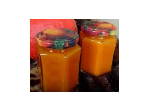 Herbstliche Kürbis- Orangen Marmelade