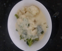 Weiße Soße (Grundsoße) schnell gemacht für Blumenkohl,Brokkoli und Kohlrabi!!!!