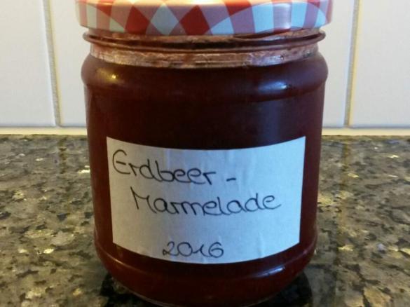 Erdbeer-Vanille-Marmelade