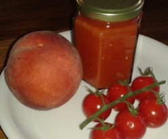Tomaten-Pfirsich-Chutney